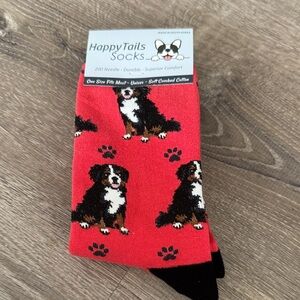 BWT Bernese Mountain Dog Socks
